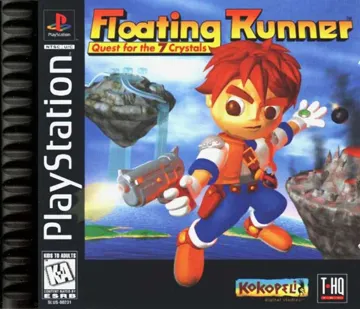 Floating Runner - Quest for the 7 Crystals (US) box cover front